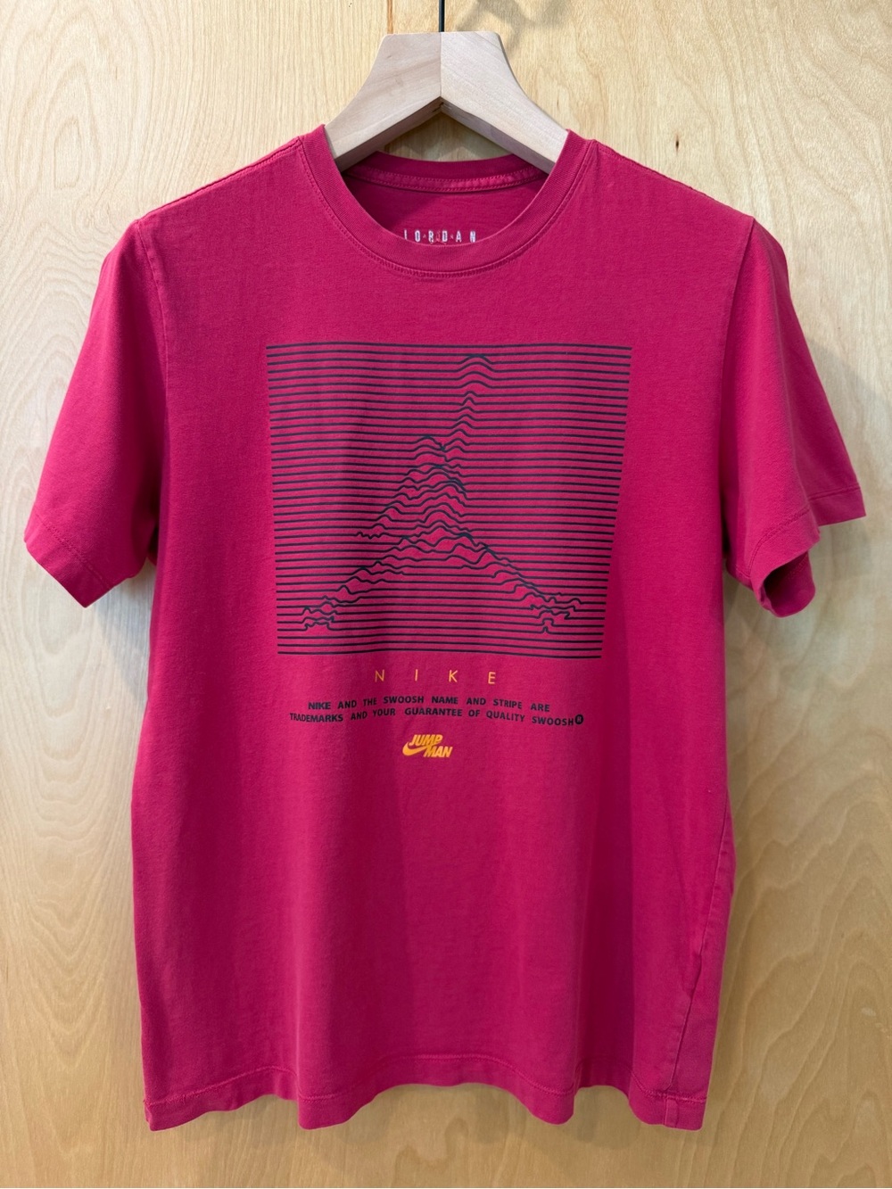 Jordan Men’s Pink Short Sleeve Graphic Tee